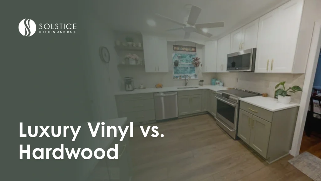 Luxury Vinyl vs. Hardwood Flooring for Kitchen and Bath Design Luxury Vinyl Vs Hardwood Flooring