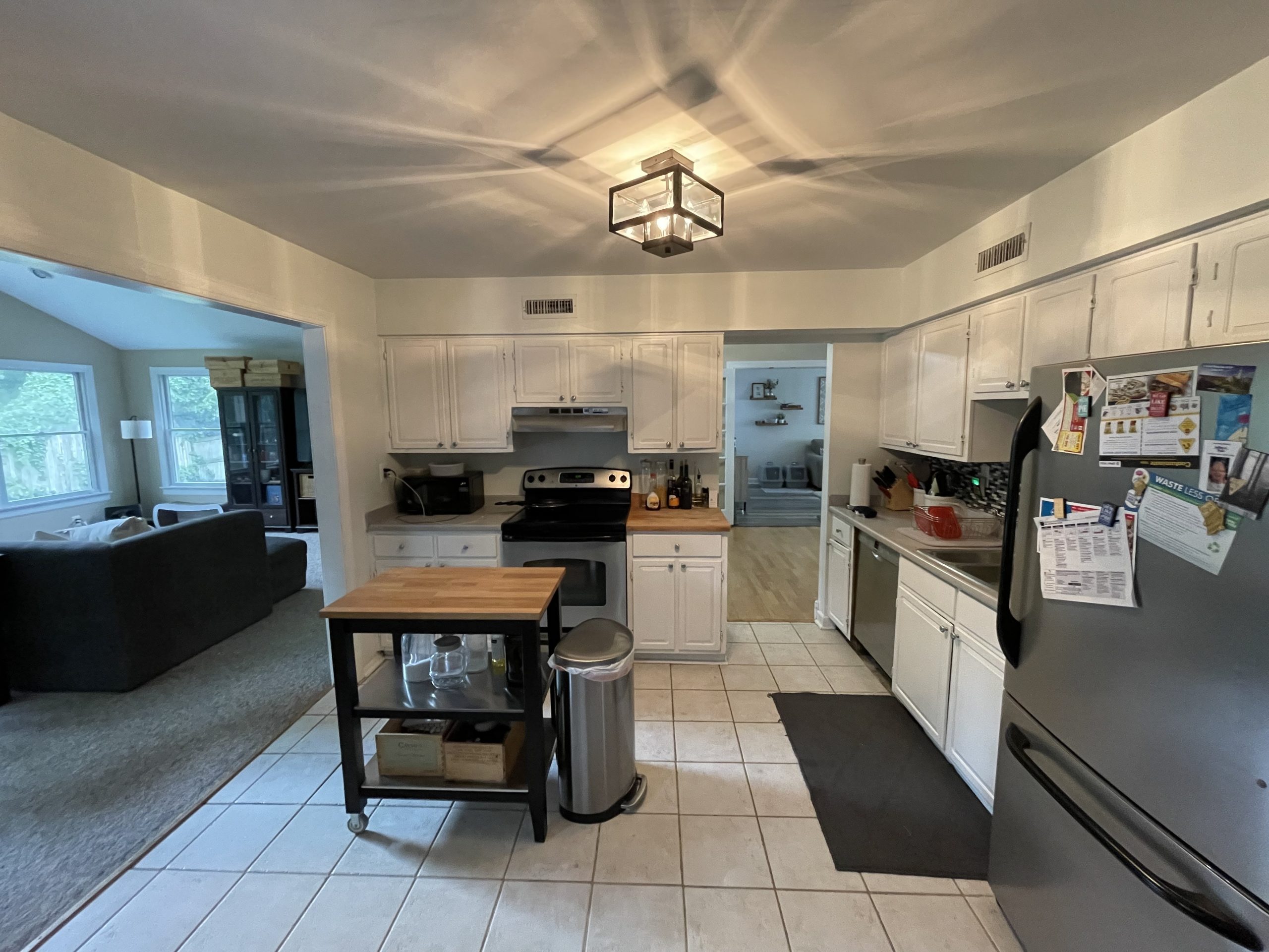 Seamless First Floor Transformation (New Design) 1802 BEFORE will be fridge wall scaled