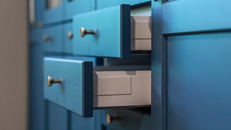 How Blue Cabinets Hold Up Six Years In